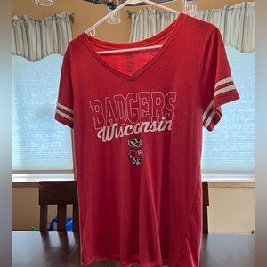Uw badgers t shirt